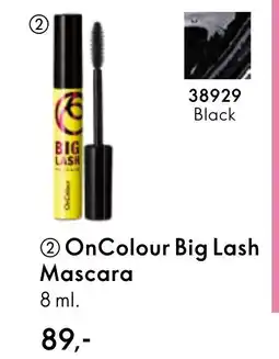 Oriflame 2 OnColour Big Lash Mascara tilbud