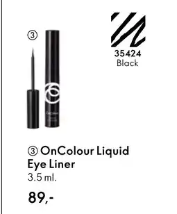 Oriflame ③OnColour Liquid Eye Liner. tilbud