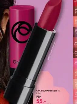 Oriflame OnColour Matte Lipstick tilbud