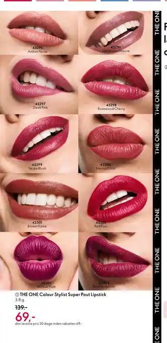 Oriflame 1 THE ONE Colour Stylist Super Pout Lipstick tilbud