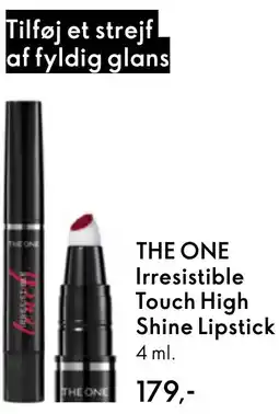 Oriflame THE ONE Irresistible Touch High Shine Lipstick tilbud