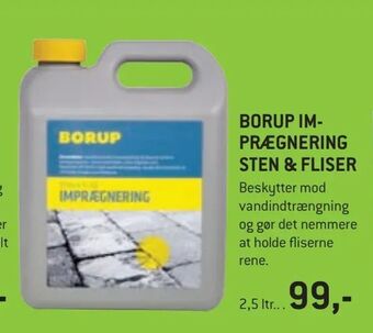 XL-BYG Borup imprægnering sten & fliser tilbud