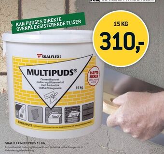 XL-BYG Skalflex multipuds 15 kg tilbud