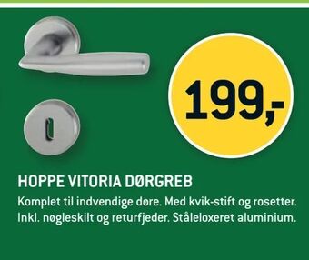 XL-BYG Hoppe vitoria dørgreb tilbud