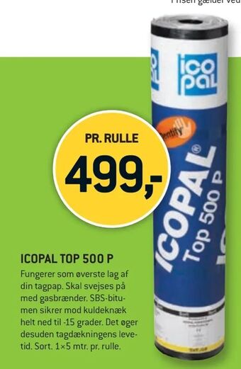 XL-BYG Icopal top 500 p tilbud