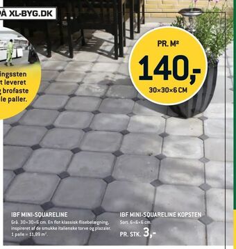 XL-BYG Ibf mini-squareline tilbud