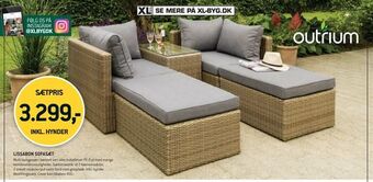 XL-BYG Lissabon sofasæt tilbud