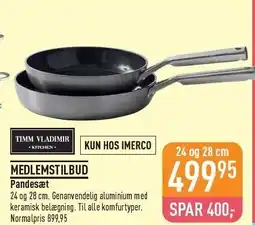 Imerco Pandesæt tilbud