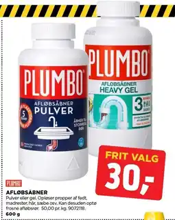 jem & fix AFLØBSÅBNER tilbud