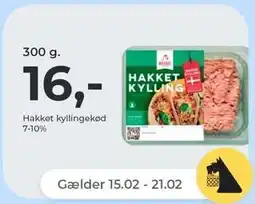 Netto Hakket kyllingekød tilbud