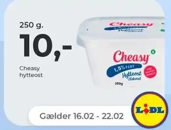 Netto Cheasy hytteost tilbud