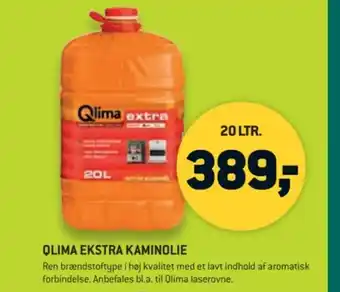 XL-BYG QLIMA Ekstra kaminolie tilbud