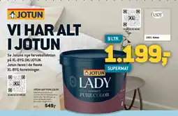 XL-BYG JOTUN Lady Pure color tilbud