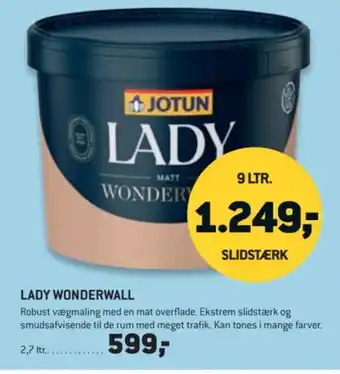 XL-BYG JOTUN Lady wonderwall tilbud