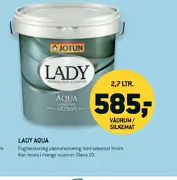 XL-BYG JOTUN Lady aqua tilbud