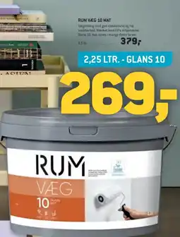 XL-BYG RUM Væg 10 mat tilbud