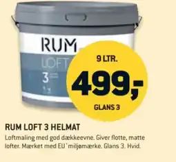 XL-BYG RUM Loft 3 helmat tilbud