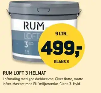 XL-BYG RUM Loft 3 helmat tilbud