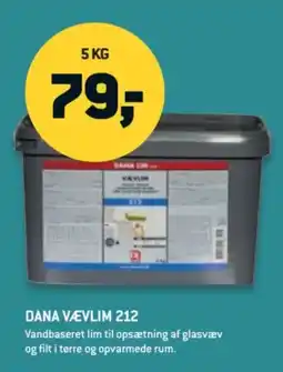 XL-BYG DANA Vævlim 212 tilbud