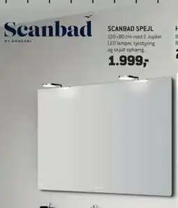 XL-BYG SCANBAD Spejl tilbud