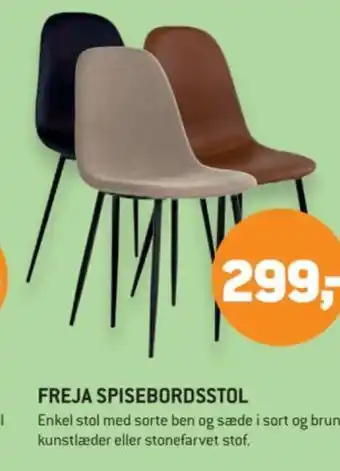 XL-BYG Freja spisebordsstol tilbud