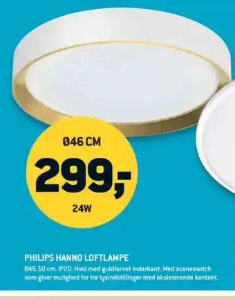 XL-BYG PHILIPS Hanno loftlampe tilbud