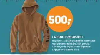 XL-BYG CARHARTT Sweatshirt tilbud