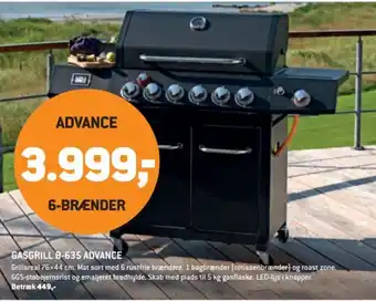 XL-BYG Gasgrill B-635 advance tilbud