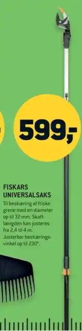 XL-BYG FISKARS Universalsaks tilbud