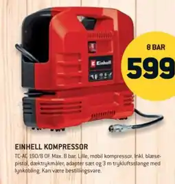 XL-BYG EINHELL Kompressor tilbud