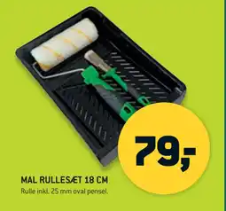 XL-BYG MAL RULLESÆT 18 CM tilbud