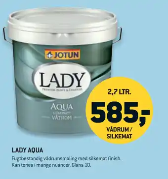 XL-BYG LADY AQUA tilbud