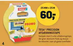 XL-BYG TESA PRECISION AFDÆKNINGSTAPE tilbud