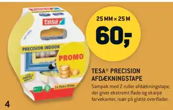 XL-BYG TESA PRECISION AFDÆKNINGSTAPE tilbud