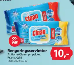 BigDollar Rengøringsservietter tilbud