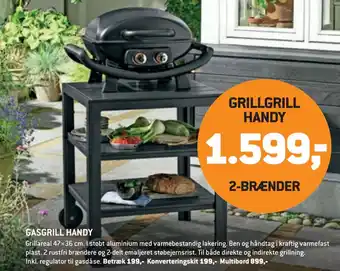 XL-BYG GASGRILL HANDY tilbud