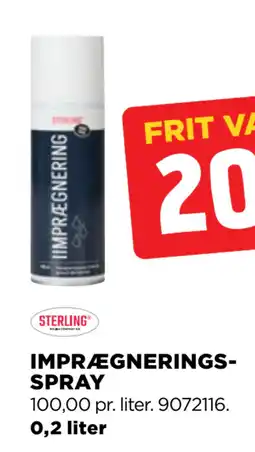 jem & fix IMPRÆGNERINGS SPRAY tilbud