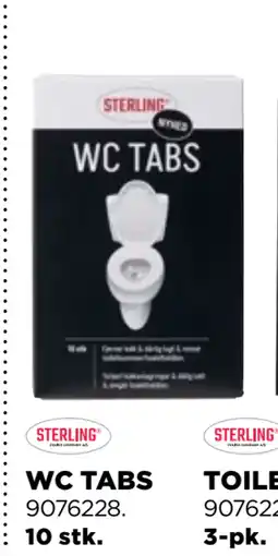 jem & fix WC TABS tilbud