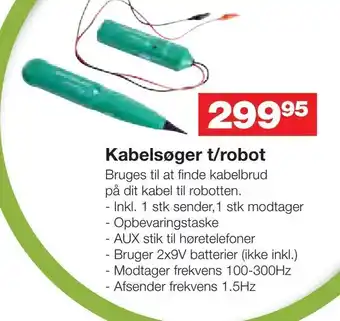 Bauhaus Kabelsøger t/robot tilbud
