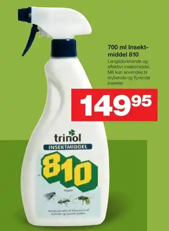 Bauhaus 700 ml Insektmiddel tilbud