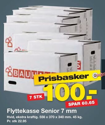 Bauhaus Flyttekasse Senior 7 mm tilbud