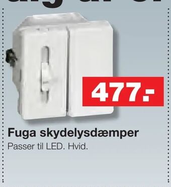 Bauhaus Fuga skydelysdæmper tilbud