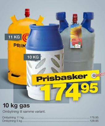 Bauhaus 10 kg gas tilbud