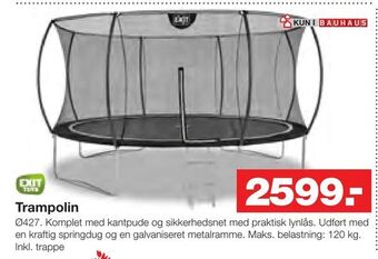 Bauhaus Trampolin tilbud