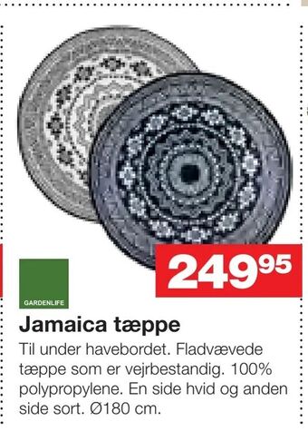 Bauhaus Jamaica tæppe tilbud