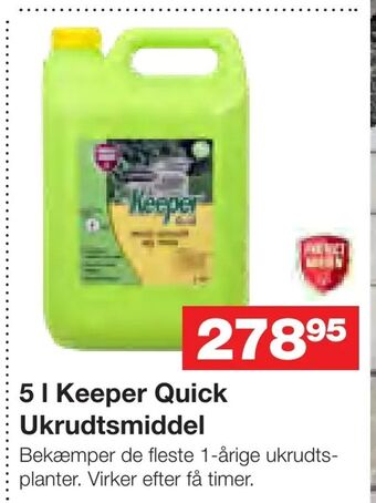 5 l Keeper Quick Ukrudtsmiddel