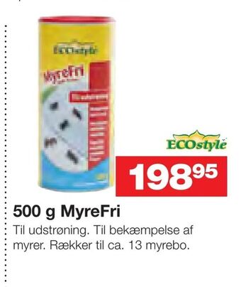 Bauhaus 500 g MyreFri tilbud