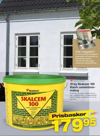 Bauhaus 10 kg Skalcem 100 Stærk cementmur maling tilbud