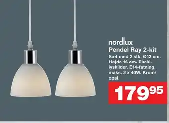 Pendel Ray 2-kit