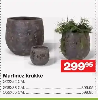 Bauhaus Martinez krukke tilbud